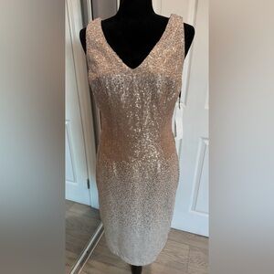 Calvin Klein Sequin Midi Dress